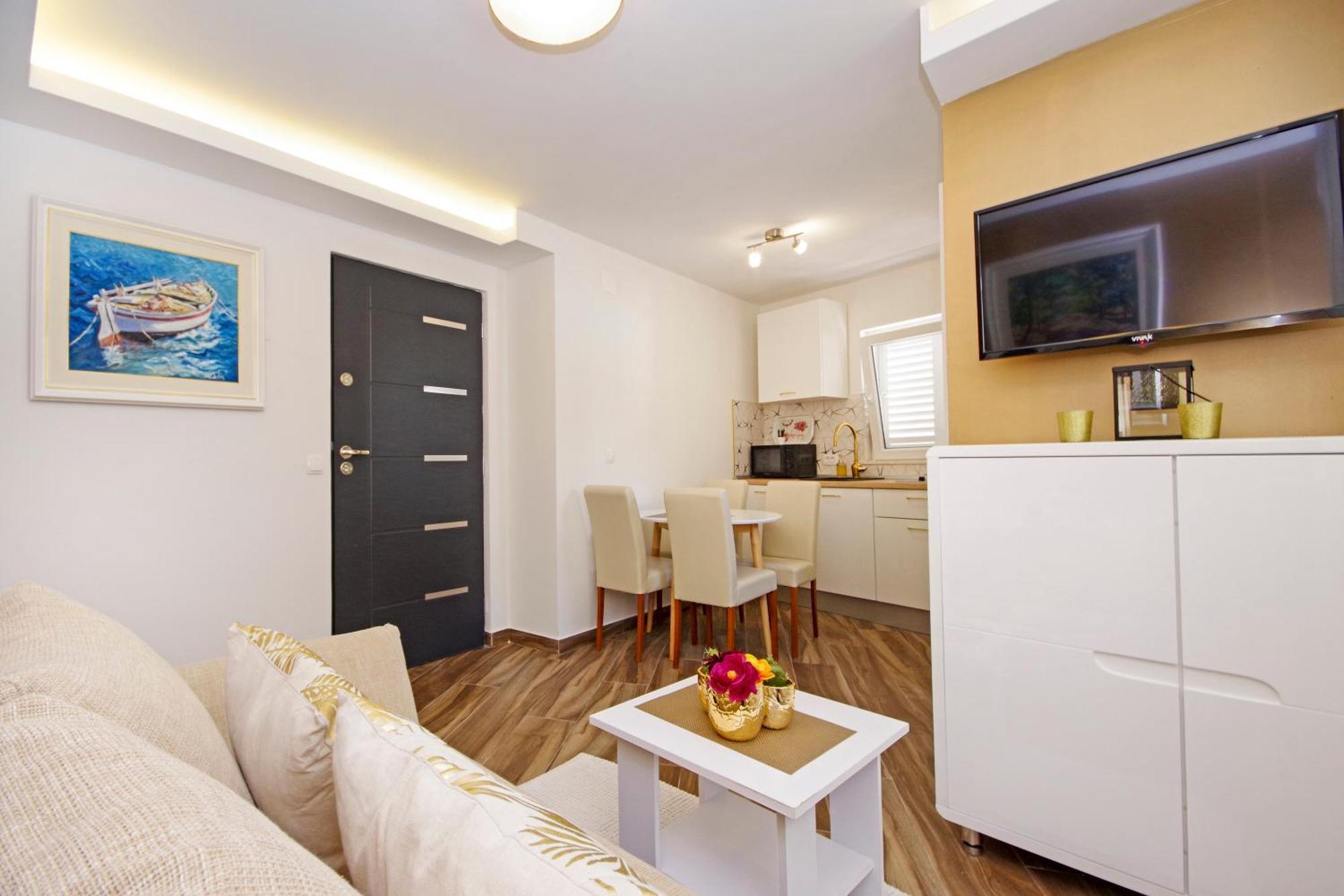 Apartments Roma Baška Voda Exteriör bild