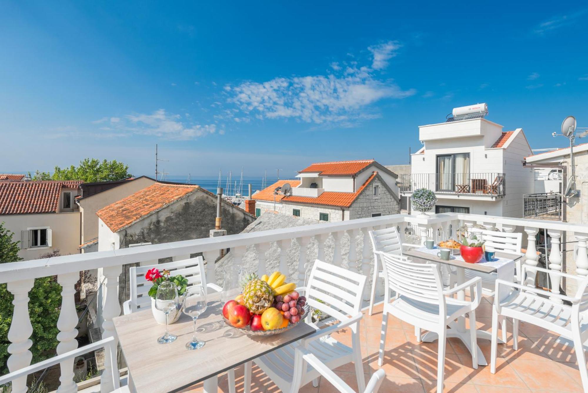 Apartments Roma Baška Voda Exteriör bild